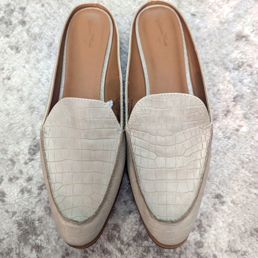 Women's Dekota Mules Bone Shoes - Universal Thread 11 New Without Tags Boss Babe - Picture 2 of 8